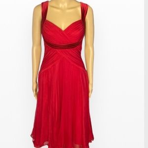 Tadashi Collection Scarlet Evening Cocktail Dress- size 10